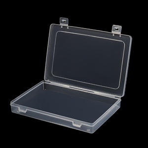Caja de Almacenamiento de Plástico Transparente Rectangular con Tapa para Joyería, Piezas, Herramientas, Organización 2502, Hecho en Zhejiang - Product Image 3