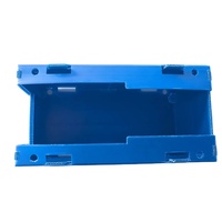Boîte de rangement pour vêtements en polypropylène ondulé PP, fabriquée en Chine, personnalisable, recyclable, réutilisable, imperméable, légère et empilable