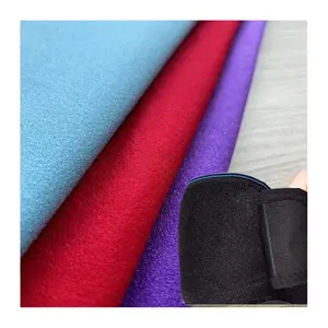 China fabric manufacturer produces 10% spandex and 90% bright nylon loop terry fabric for Protective gear sporting goods