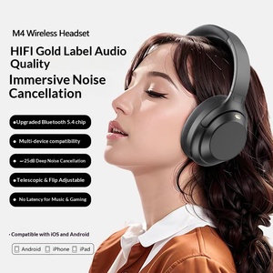 2026 New ANC Active Noise Cancelling Headphones High Battery Life Wireless Sport Earphones - Product Image 3