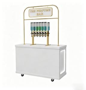 Présentoir de Luxe pour Parfums – Chariot Métallique Démontable pour Kiosque Commercial - Product Image 6