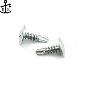 304 thép không gỉ mạ kẽm vít mái nhà liên kết chéo lõm Pan máy giặt Wafer đầu tự khoan vít - Product Image 2
