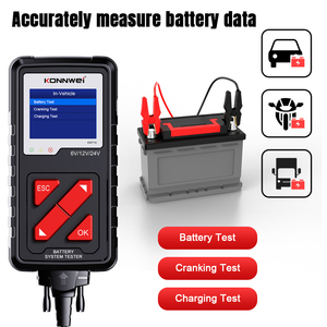 <strong>2026</strong> KONNWEI KW710 Professional <strong>Car</strong> Battery <strong>Tester</strong> 6V 12V 24V Battery Load <strong>Tester</strong> Charging Diagnostic Tool With Enhanced Clip - Product Image 1
