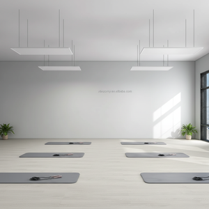 Chauffage électrique infrarouge mural 860W pour studio de yoga, chauffe rapidement, protection contre la surchauffe, contrôle WIFI - Product Image 1