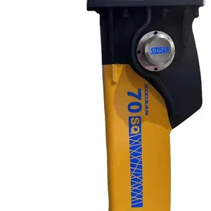 soosan Hydraulic Breaker SQ 70 box type with auto grease system and acumulator breaker suitable for excavators with 16-21 tons