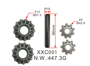 Kit de Engranajes Planetarios para Automóviles GB04801 para Chevrolet Sail 1.4 - Product Image 2