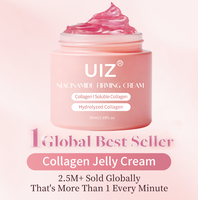 Crème Gelée au Collagène et Niacinamide Effet Éclat & Lifting 24H – Collagène Hydrolysé Lyophilisé pour l'Hydratation de la Barrière Cutanée