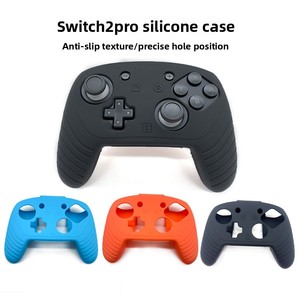 Beschermend Siliconenrubber Huidafdekking Shell Beschermhoesje Voor Ns <span class=keywords><strong>2</strong></span> Nintendo <span class=keywords><strong>Switch</strong></span> <span class=keywords><strong>2</strong></span> <span class=keywords><strong>Pro</strong></span> <span class=keywords><strong>Controller</strong></span> Gaming Accessoires - Product Image 2
