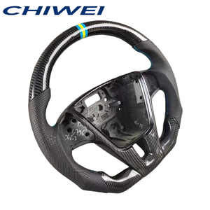 Volant <span class=keywords><strong>sport</strong></span> en fibre de carbone et alcantara personnalisé pour les modèles <span class=keywords><strong>Volvo</strong></span> S60 S90 V60 <span class=keywords><strong>V90</strong></span> berline et break - Product Image 2