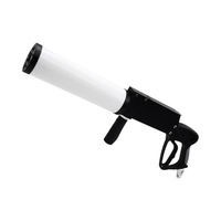 Machine à jets de CO2 de pistolet à glace sèche de scène de pistolet co2 de poche avec lumières rvb dj pour les fêtes de mariage