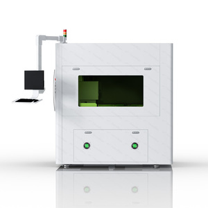 Machine de découpe laser à fibre 2KW enfermer des LM-3030 de haute précision CNC pour les bijoux en or, argent, cuivre et acier inoxydable - Product Image 1