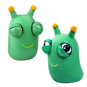 Juguete Antiestrés de Plástico con Sonido, Modelo 2641-4, con Forma de Gusano Vegetal Sorprendente, para Jóvenes (15-35 años) - Product Image 1