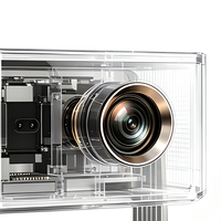 Dernière version du projecteur intelligent HY450 avec mise au point automatique, 1080p natif, M800Pro GT 900 ANSI
