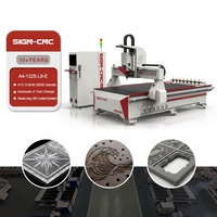 Routeur CNC ATC 1325/1530/2030 A4-1325-L8-E, graveur CNC pour artisanat, machine de gravure décorative pour matériaux non métalliques, acrylique et bois