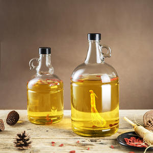 Bouteilles de <span class=keywords><strong>vin</strong></span> <span class=keywords><strong>blanc</strong></span> en verre transparent de grande capacité, vides, de qualité alimentaire, scellées, pour <span class=keywords><strong>vin</strong></span> de fruits et spiritueux – Vente en gros usine - Product Image 3