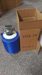 10L液体窒素容器アルミニウム獣医液体窒素タンクLn2デュワー - Product Image 5