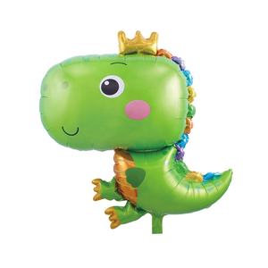 Ready Ship lucu mahkota dinosaurus aluminium Foil balon animasi kelinci tikus kaki anjing untuk pesta ulang tahun anak-anak Hari Valentine - Product Image 5