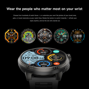 DS6 Smartwatch 1.43-inch Video Call Heart Rate Step Sleep GPS Movement Trajectory Three-Proof Android Sports <b>Watch</b> Advanced Heal - Product Image 3