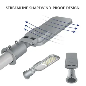 Алюминиевый привод для светодиодного литья под давлением с фотоэлектрическим Индукционным светодиодным уличным освещением