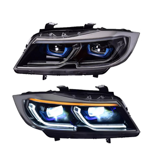 YU GUANG para <span class=keywords><strong>BMW</strong></span> <span class=keywords><strong>E90</strong></span> 335i 330i 325i Faros Delanteros Duraderos de Xenón LED Estilo Láser Mejorados Lámpara de Luz Frontal 6000K Accesorios para Coche DRL - Product Image 1