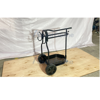Optimisez votre expérience de transport de selles avec un chariot à selles en acier portable de couleur personnalisée pour l'écurie et la ferme