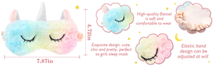 <span class=keywords><strong>Niñas</strong></span> Sleeping Eye Cove Animal Shade Soft Blindfold Plush Unicorn Sleep Mask <span class=keywords><strong>para</strong></span> niños - Product Image 6