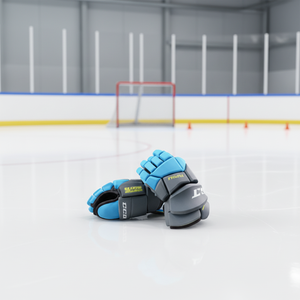 Équipement de protection de <span class=keywords><strong>hockey</strong></span> sur rue en ligne HS-580 personnalisé de haute qualité : protège-épaules, protège-coudes, gants, pantalons – Style rétro pour <span class=keywords><strong>hockey</strong></span> sur glace et sur gazon - Product Image 2