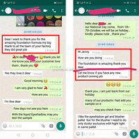 Krim BB cair melembabkan, Foundation bubuk Wajah Label pribadi untuk wanita warna hitam, Alas Bedak tahan air