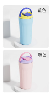 Vaso Infantil Universal de Plástico PP con Asa, Portátil, para Uso en Exteriores y Automóvil, Resistente a Altas Temperaturas, Apto para Microondas, Saludable e Inteligente - Product Image 5