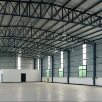 Edificio Prefabricado de Diseño de Alta Calidad y Bajo Precio, Gran Almacén de Estructura de Acero