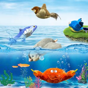 Giocattolo interattivo Premium erba gatta ali svolazzanti passero per gattini cani di piccola taglia peluche uccello di plastica senza suono di cinguettio volante - Product Image 2