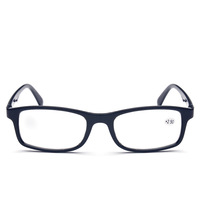 XB9155 Slim unisexe lunettes de lecture 1pc PC cadre carré bonne qualité presbytie lunettes correctives en marron