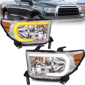 ไฟหน้าแบบ Sequential Signal สำหรับรถยนต์ Tundra/Sequoia ปี 2007-2013 พร้อมหลอด LED สีเหลืองอำพัน 70W <span class=keywords><strong>ฮา</strong></span><span class=keywords><strong>โล</strong></span><span class=keywords><strong>เจน</strong></span> <span class=keywords><strong>12V</strong></span> - Product Image 4