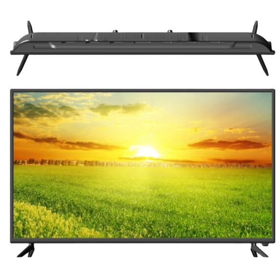 Factory Hot Selling Cheap 2024 New Smart 4K LED TV 32-75 Inches Android TV Motherboard OEM ODM T2S2 WIFI