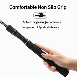 <span class=keywords><strong>Canne</strong></span> à pêche TOPIND complète ultralégère pour eau salée, manche droit, en carbone, portable, pour la pêche en eau douce et en rivière (verre) - Product Image 3