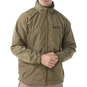 Veste en nylon froissé de style High Street avec col montant grande taille utilisation hivernale motif de lettres en plein air - Product Image 1