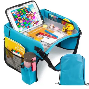 Car Seat Organizer Kids Travel Tray Car Tray Laptop Dining Food Kids Car Seat Tray