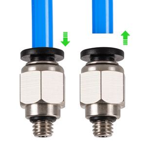 Пневматические детали PC <span class=keywords><strong>PL</strong></span>, пневматические фитинги, пневматические детали, 1/4 для подключения, пластиковые фитинги, одно касание, HOFUJNG - Product Image 5