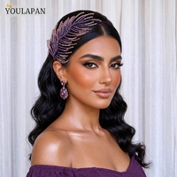 YouLaPan – bandeaux de mariage à la mode, faits à la main, style extrêmement simple, accessoires pour cheveux pour femmes, pour banquets, fêtes, usage quotidien, YXA19