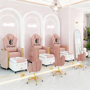 Sillones de Pedicura Modernos de Lujo Sincoo con Ajuste de Grados, Masaje, Spa para Pies, Bañera Retráctil para Pies, Silla para Salón de Uñas - Product Image 1
