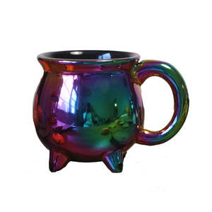 Tazón <span class=keywords><strong>de</strong></span> Sopa <span class=keywords><strong>de</strong></span> Cerámica con Logotipo Personalizado BENELUCK, Nuevo <span class=keywords><strong>Caldero</strong></span> <span class=keywords><strong>de</strong></span> <span class=keywords><strong>Bruja</strong></span>, Taza <span class=keywords><strong>de</strong></span> Cerámica Creativa para Café y Azúcar con Tapa para Halloween - Product Image 4