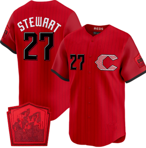Maillot de baseball 2026 en gros – 11 STEWART, 27 Ken Griffey Jr., 44 <span class=keywords><strong>Elly</strong></span> De La Cruz – Maillot de baseball Cincinnati Co. – Livraison rapide - Product Image 3