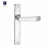 Manija de Cerradura de Embutir de Acero Inoxidable 304 Duradera y Antioxidante Directa de Fábrica para Juego de Herrajes de Cerradura de Puerta de Aluminio y Madera