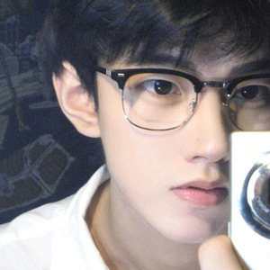 Gafas de Negocios Modernas para Hombre, Montura Media, Forma de Diamante, Cuadradas, Anti-Luz Azul, Espejo Plano, para Miopía - Product Image 1