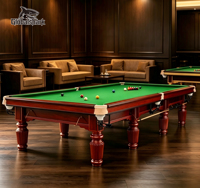 Table de snooker professionnelle standard, table de billard de qualité tournoi, table de snooker de compétition de haute qualité, ensemble complet d'accessoires