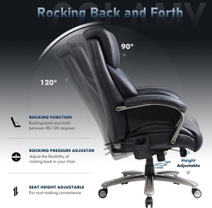 Điều hành lớn bàn ghế với dày Ghế nghiêng đá lớn cao ghế văn phòng 500lbs-heavy Duty ghế máy tính với thêm ghế rộng - Product Image 4