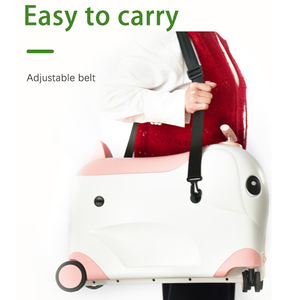 Olifant Dier Ride Op Pp Spinner Koffer 21 Inch Milieuvriendelijke Kinderbagage Met Gemakkelijk Te Trekken Handkar - Product Image 5