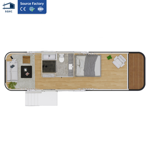 SQXC Cápsulas Espaciales Prefabricadas de Acero para Oficina, Salón, Hotel, Villa, Apartamento, Diseño Moderno, Impermeables, Duraderas, de Alta Calidad - Product Image 2
