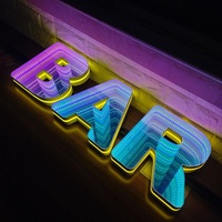 Letras 3D Gigantes Iluminadas con Programas RGB del Fabricante Original, Letras Iluminadas RGB, Letreros LED Programables