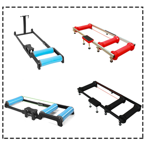 Pliante — roulettes de <span class=keywords><strong>vélo</strong></span> d'intérieur, pour le cyclisme, entraînement à domicile, <span class=keywords><strong>vtt</strong></span>, roue avant de route, support - Product Image 2
